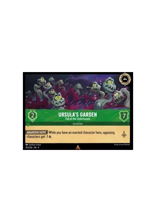Ursula’s Garden - Full of the Unfortunate