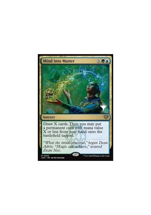 Mind into Matter