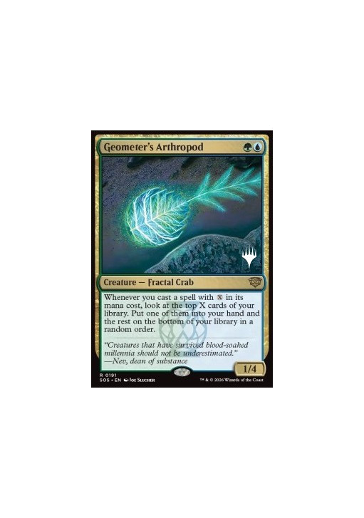Geometer’s Arthropod
