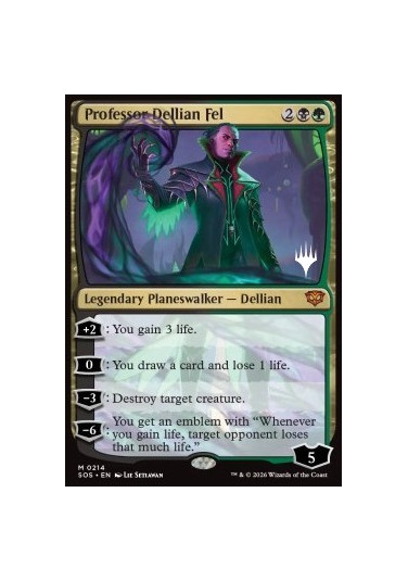 Professor Dellian Fel