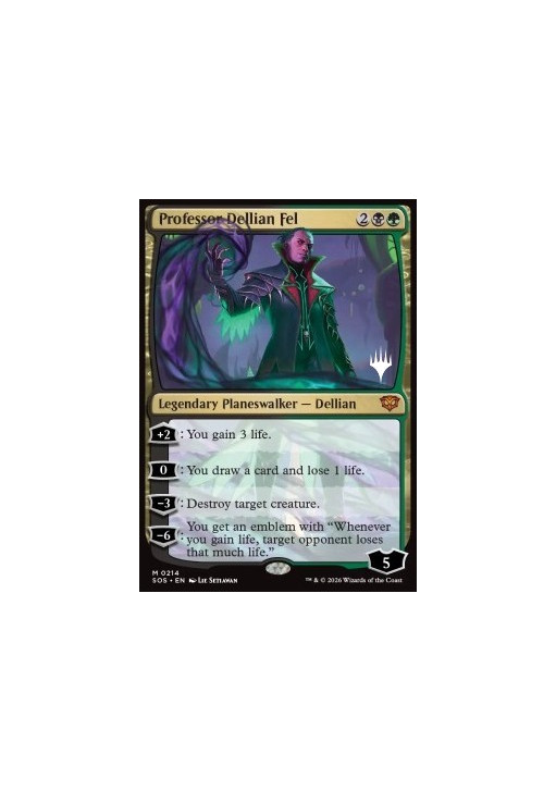 Professor Dellian Fel