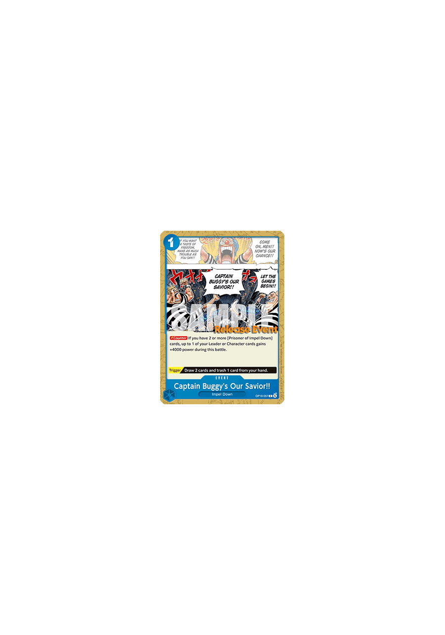 Captain Buggy’s Our Savior!! (OP16-057)