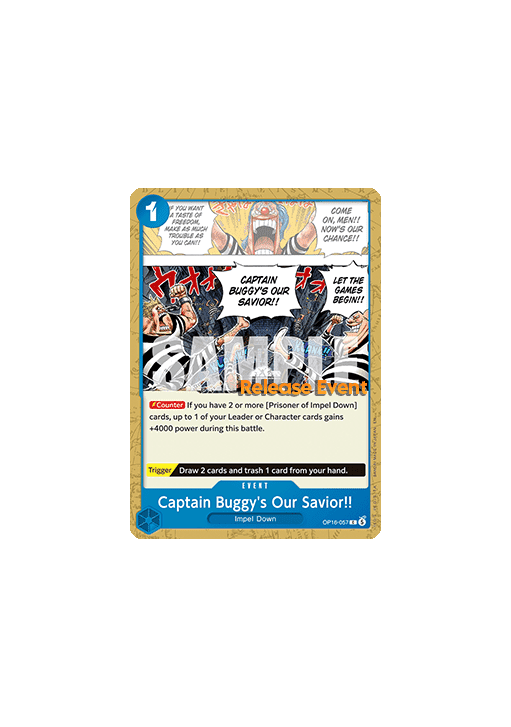 Captain Buggy’s Our Savior!! (OP16-057)