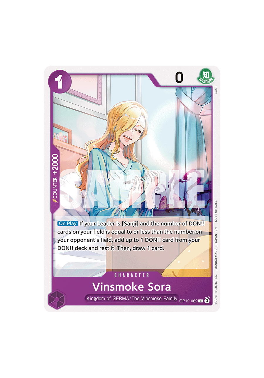 Vinsmoke Sora (OP12-062) (V.1)