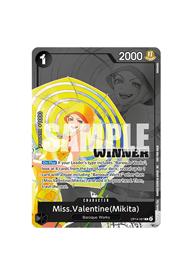 Miss.Valentine(Mikita) (OP14-087) (V.3)