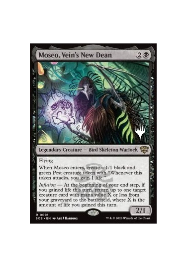 Moseo, Vein’s New Dean