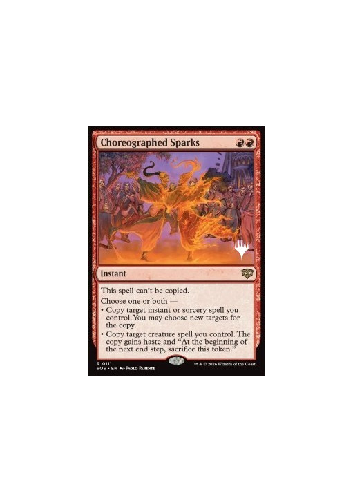 Choreographed Sparks