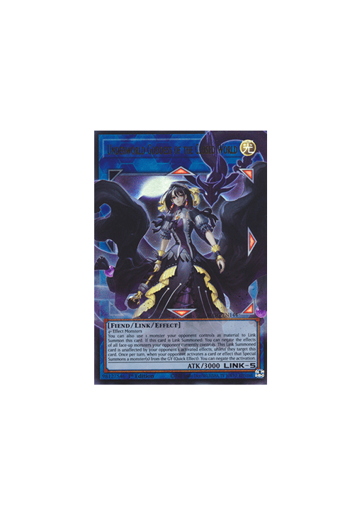Underworld Goddess of the Closed World (V.1 - Ultra Rare)