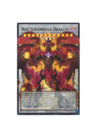 Red Supernova Dragon (V.1 - Ultra Rare)