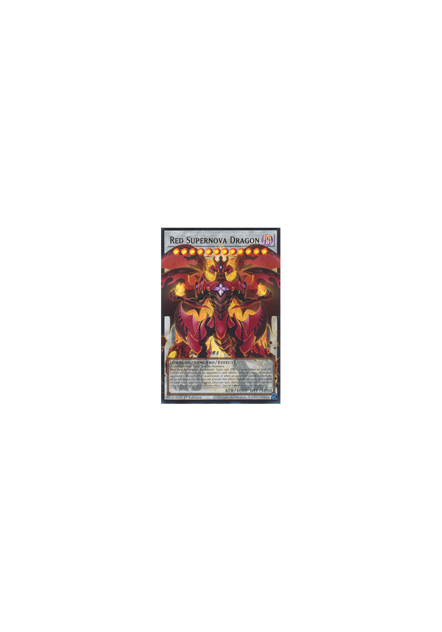 Red Supernova Dragon (V.1 - Ultra Rare)