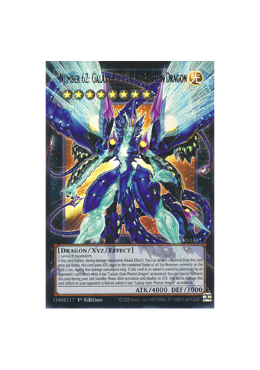 Number 62: Galaxy-Eyes Prime Photon Dragon (V.1 - Ultra Rare)