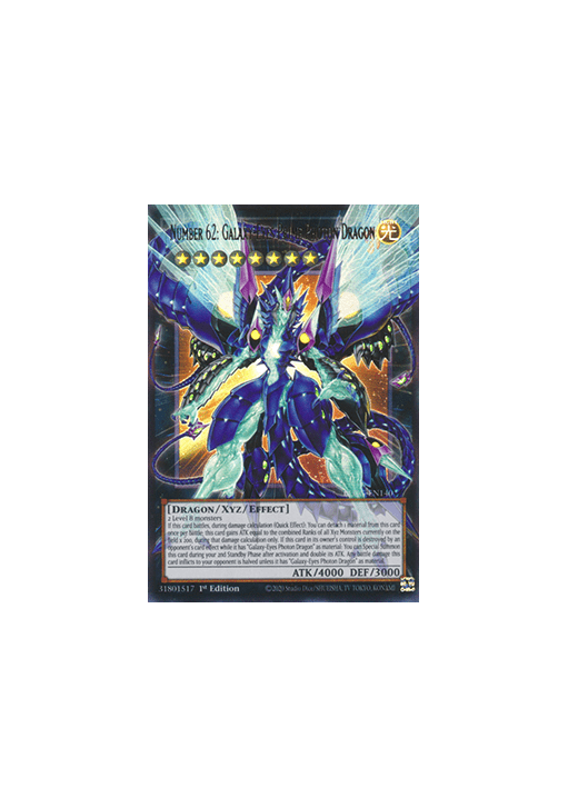 Number 62: Galaxy-Eyes Prime Photon Dragon (V.1 - Ultra Rare)