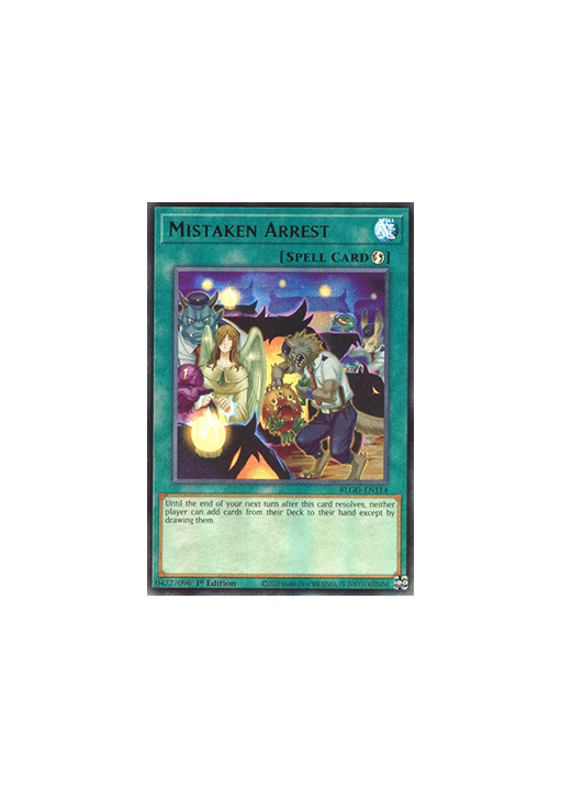 Mistaken Arrest (V.1 - Ultra Rare)