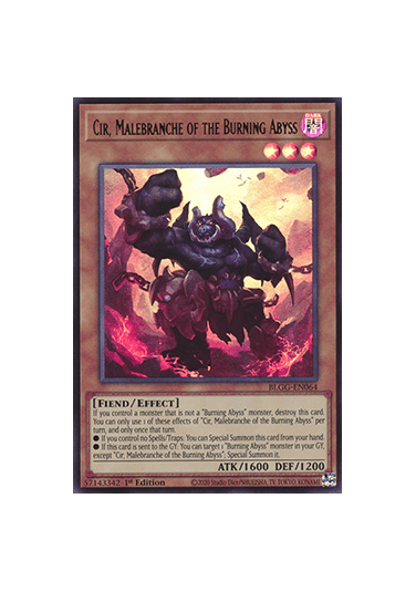 Cir, Malebranche of the Burning Abyss