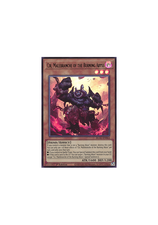 Cir, Malebranche of the Burning Abyss