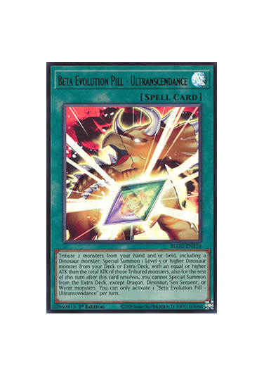 Beta Evolution Pill - Ultranscendance