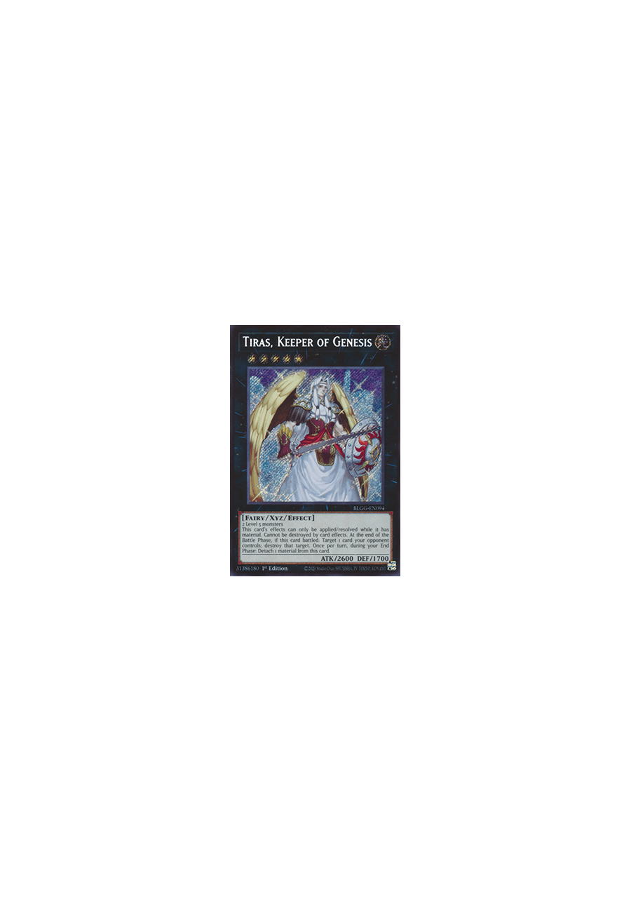 Tiras, Keeper of Genesis (V.1 - Secret Rare)