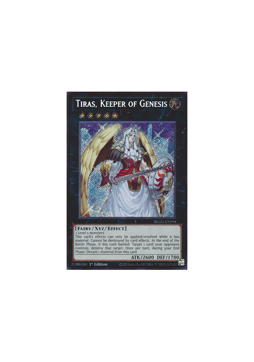 Tiras, Keeper of Genesis (V.1 - Secret Rare)