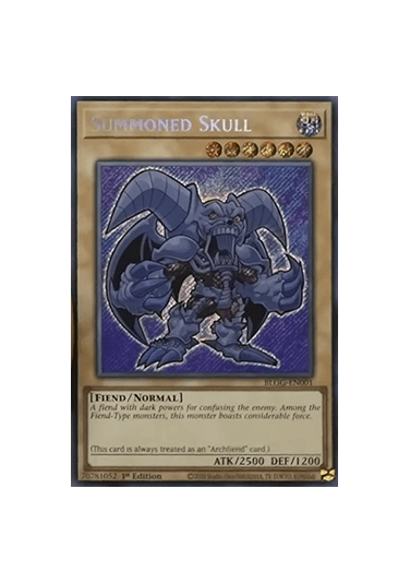 Summoned Skull (V.1 - Secret Rare)