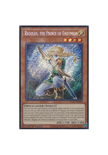 Regulus, the Prince of Endymion