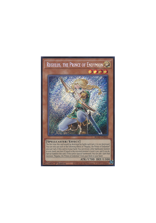 Regulus, the Prince of Endymion
