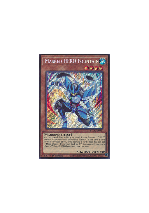 Masked HERO Fountain (V.1 - Secret Rare)
