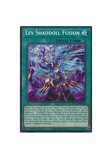 Lev Shaddoll Fusion (V.1 - Secret Rare)