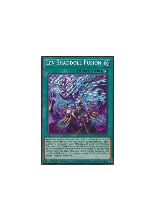 Lev Shaddoll Fusion (V.1 - Secret Rare)