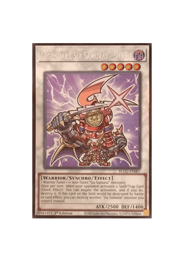 Legendary Six Samurai - Shi En (V.1 - Secret Rare)
