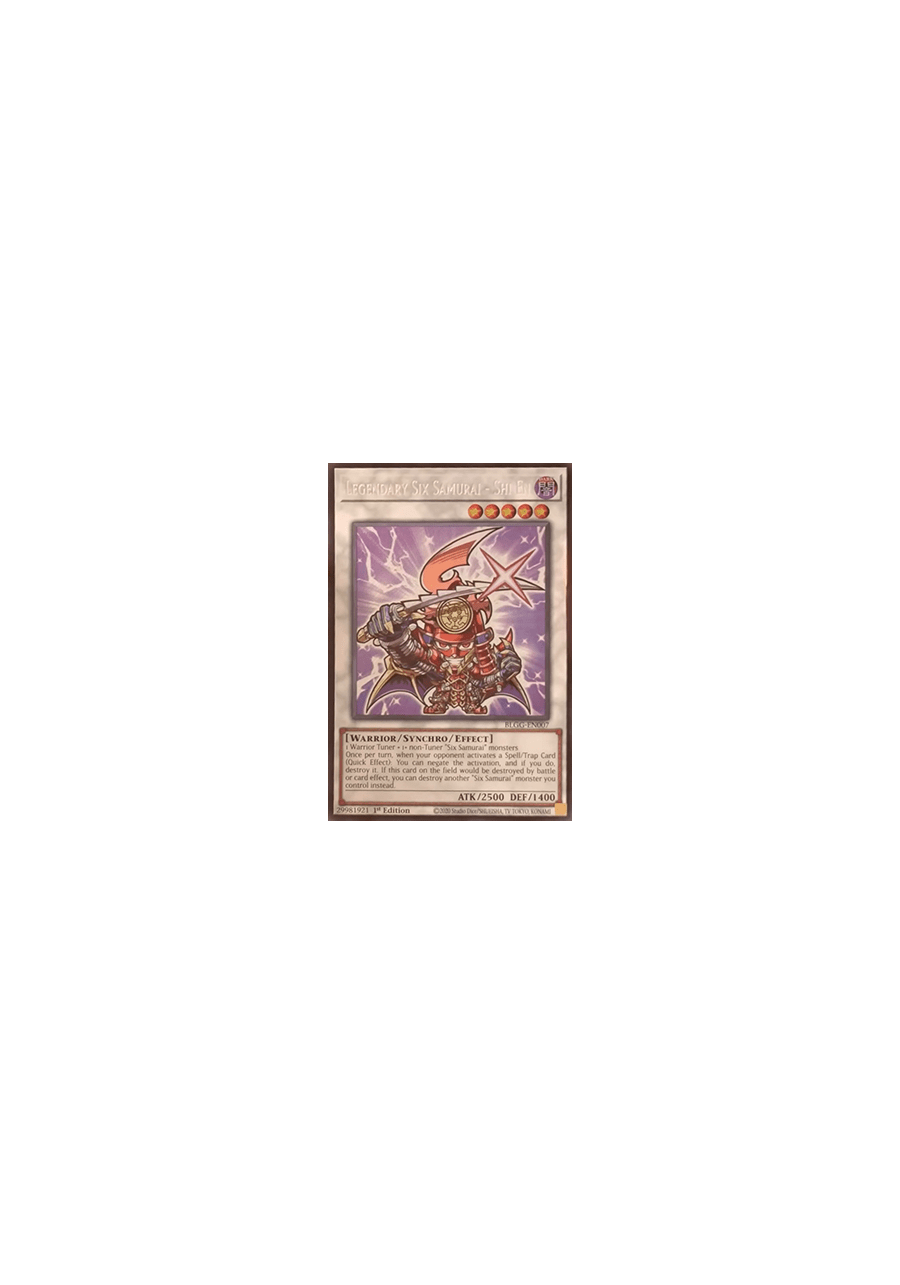 Legendary Six Samurai - Shi En (V.1 - Secret Rare)