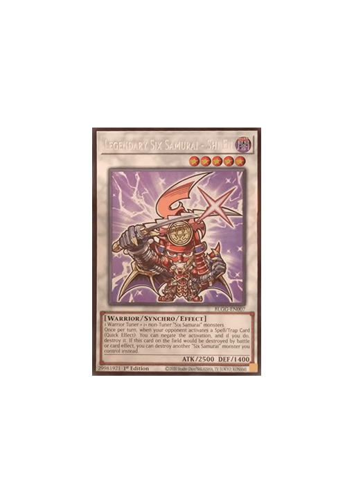 Legendary Six Samurai - Shi En (V.1 - Secret Rare)