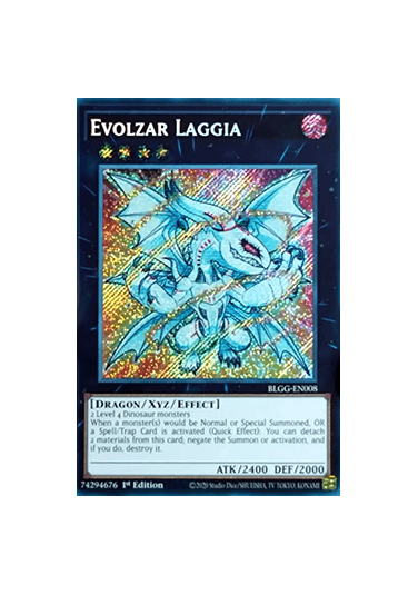 Evolzar Laggia (V.1 - Secret Rare)