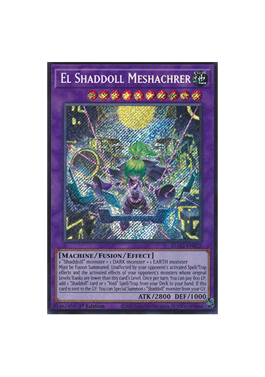 El Shaddoll Meshachrer (V.1 - Secret Rare)