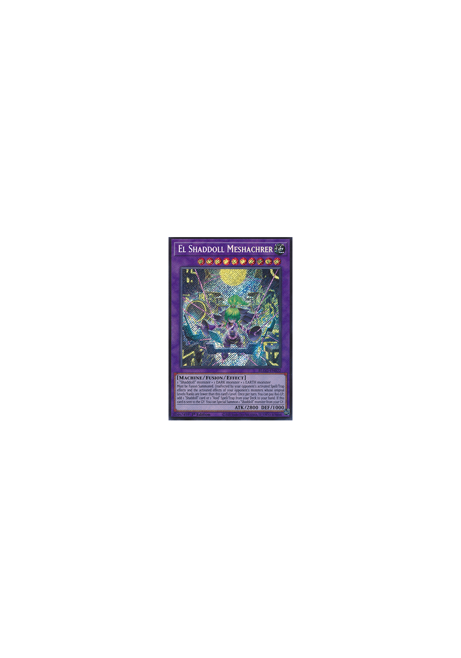 El Shaddoll Meshachrer (V.1 - Secret Rare)