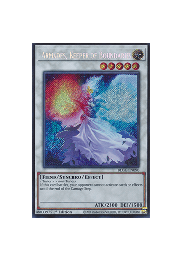 Armades, Keeper of Boundaries (V.1 - Secret Rare)