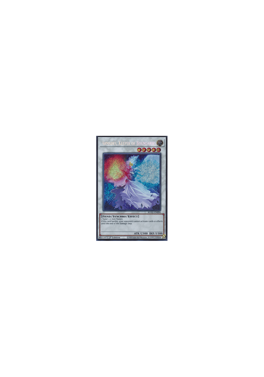 Armades, Keeper of Boundaries (V.1 - Secret Rare)