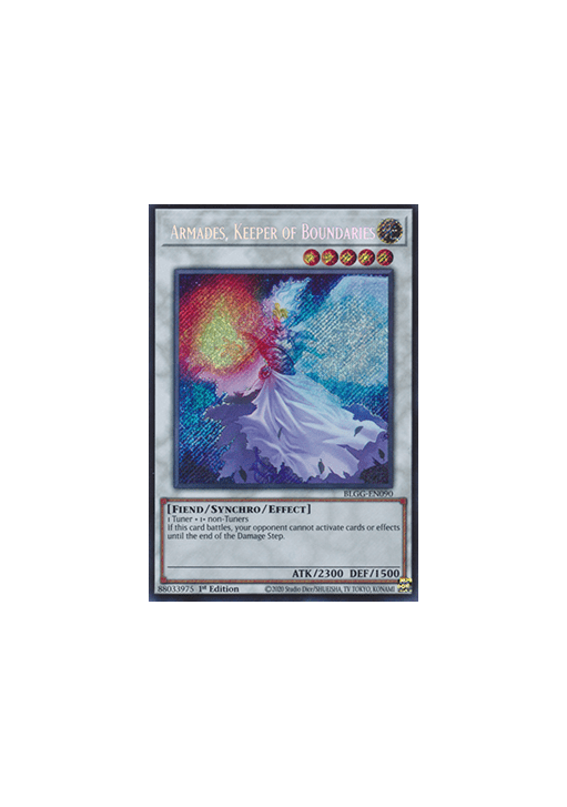 Armades, Keeper of Boundaries (V.1 - Secret Rare)