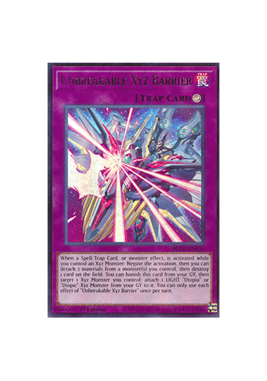 Unbreakable Xyz Barrier