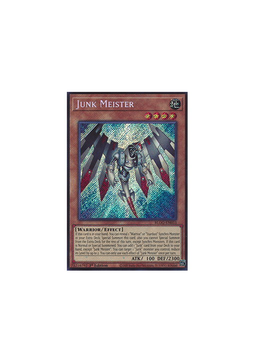 Junk Meister (V.1 - Secret Rare)