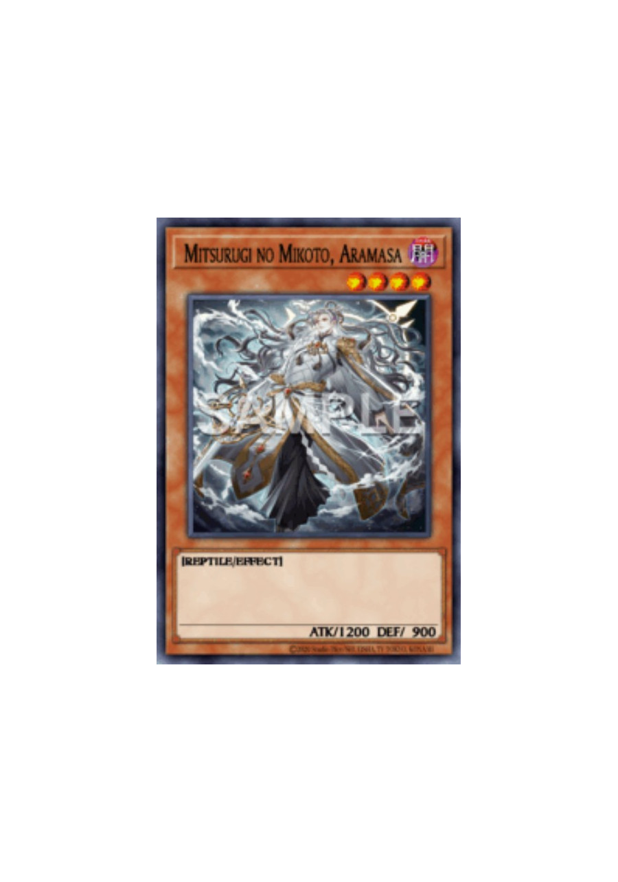 Mitsurugi no Mikoto, Aramasa (V.3 - Starlight Rare)