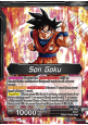 Son Goku // SSB Kaio-Ken Son Goku, Striking a God (V.1 - Uncommon)