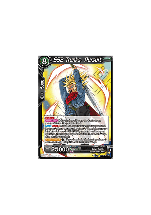 SS2 Trunks, Pursuit (V.1 - Uncommon)