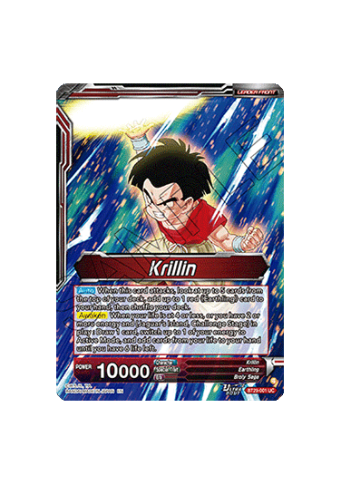 Krillin // Krillin, Grown-up Support (V.1 - Uncommon)