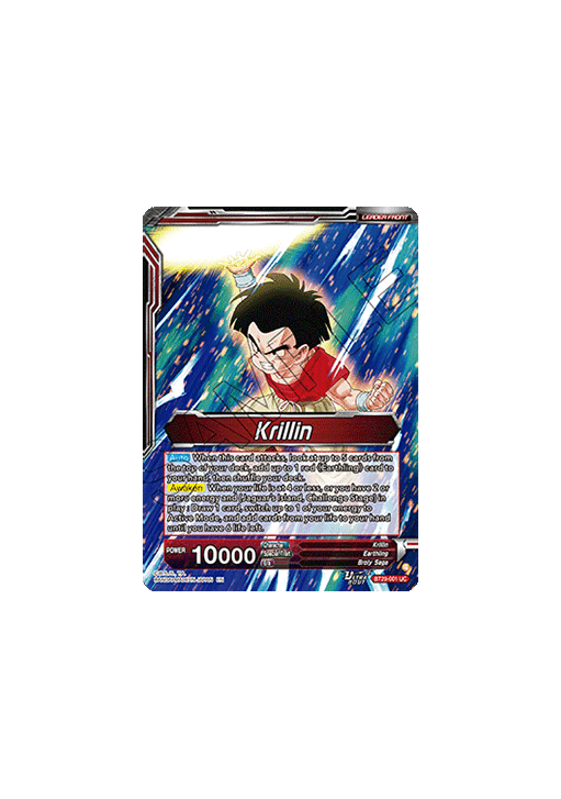 Krillin // Krillin, Grown-up Support (V.1 - Uncommon)