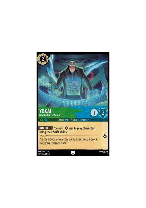 Yokai - Intellectual Schemer