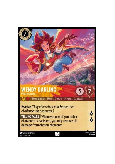 Wendy Darling - Pirate Queen