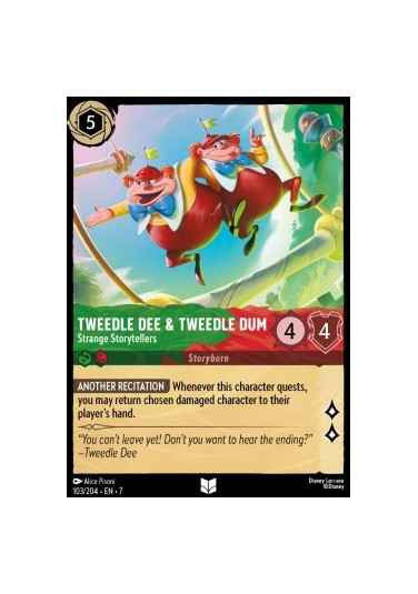 Tweedle Dee & Tweedle Dum - Strange Storytellers