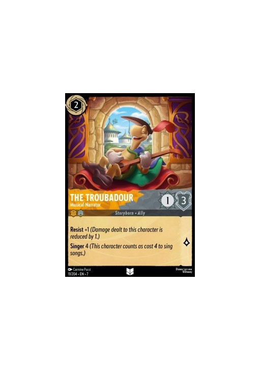 The Troubadour - Musical Narrator
