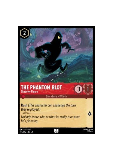 The Phantom Blot - Shadowy Figure