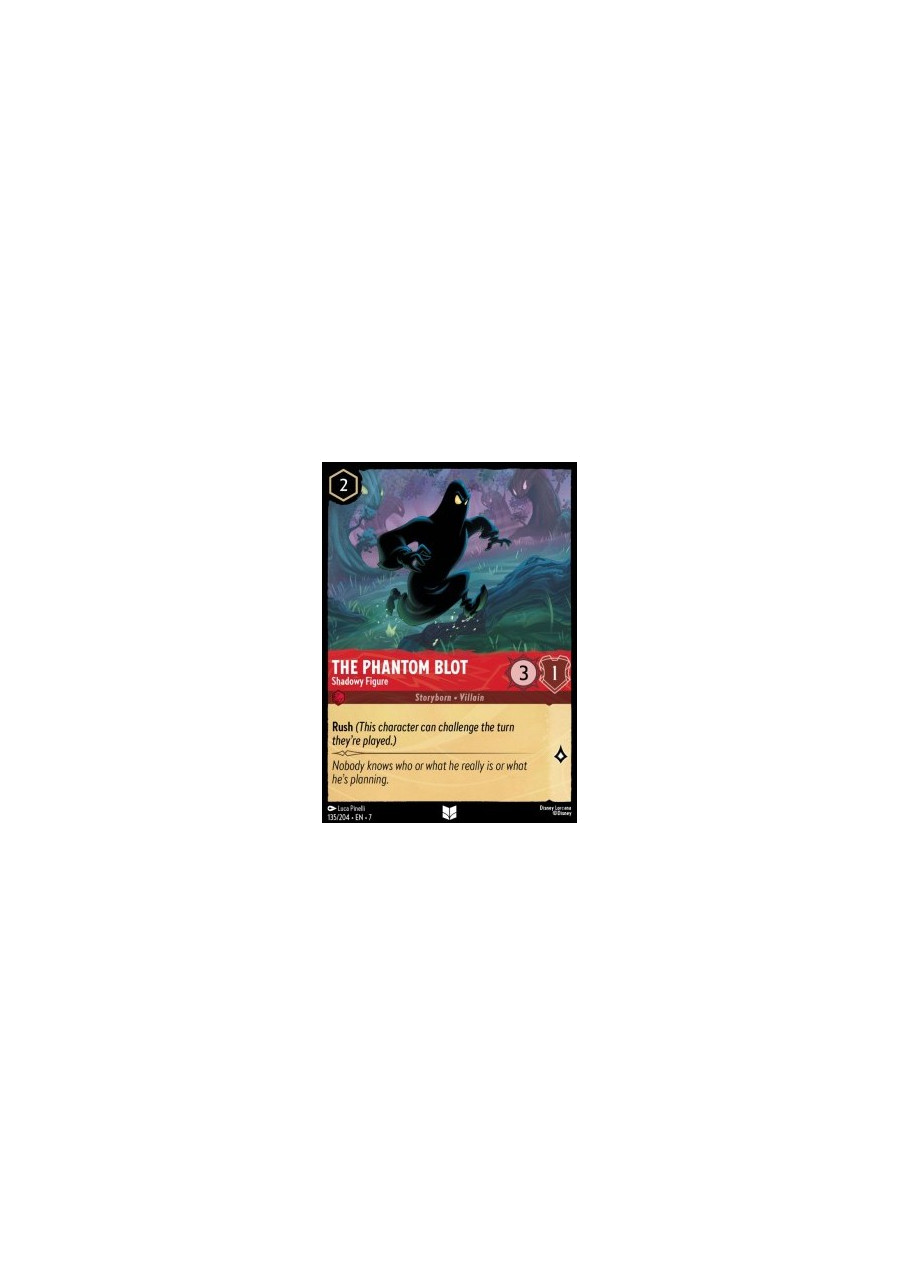 The Phantom Blot - Shadowy Figure